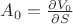 $A_0 = \frac{\partial V_0}{\partial S}$