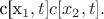 c[x_1, t] и c[x_2,t].