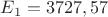 $E_1=3727,57 $