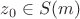 $z_0\in S(m)$