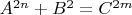 $A^{2n}+B^2=C^{2m}  $