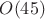 $O(45)$