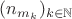 $(n_{m_k})_{k\in\mathbb N}$