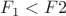$F_{1}<F{2} $