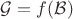 $ \mathcal G=f(\mathcal{B})$
