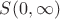 $S(0,\infty)$