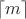 $\left\lceil m \right\rceil$