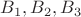 $B_1,B_2,B_3$