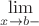 $\lim\limits_{x\to b-}$