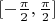 $\[[ - \frac{\pi }{2},\frac{\pi }{2}]\]$