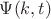 $\Psi(k,t)$