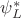 $\psi^*_L$