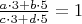 $\frac{a \cdot 3 + b \cdot 5}{c \cdot 3 + d \cdot 5} = 1$