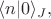 $\langle n|0\rangle_J,$
