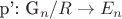 p': G_n/R \rightarrow E_n