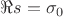 $\Re s = \sigma_0$ $\Re s = \sigma_0$