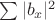 $\sum |b_x|^2$