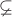 $\varsubsetneq $