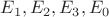 $E_1,E_2,E_3,E_0$