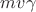 $m v\gamma$