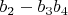 $b_2-b_3 b_4$