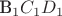 B_1C_1D_1 B_1C_1D_1