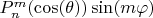 $P_n^m(\cos(\theta)) \sin(m \varphi)$