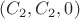 $(C_2, C_2, 0)$