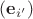 $(\mathbf e_{i'})$