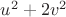 $u^2+2v^2$