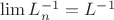 $\lim L^{-1}_n=L^{-1}$
