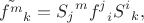 $$
\tilde {f^m}_k = {S_j}^m {f^j}_i {S^i}_k,
$$