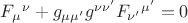 $F_\mu{}^\nu + g_{\mu\mu'}g^{\nu\nu'}F_{\nu'}{}^{\mu'} = 0$