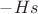$-Hs$