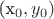 (x_0, y_0)