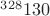 $\rm{^{328}130}$