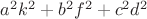 $a^2k^2+b^2f^2+c^2d^2$