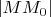 $|MM_0|$