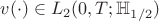 $v(\cdot) \in L_{2}(0,T;\mathbb{H}_{1/2})$