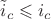 $\tilde i_c\leqslant i_c$