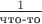 $1\over\text{что-то}$
