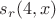 $s_r(4,x)$