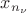 $x_{n_\nu}$