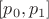 $[p_0,p_1]$