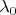 $\lambda _{0}$