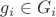 $g_i\in G_i$