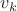 $v_{k}$