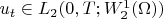 $u_t\in L_2(0,T;W^1_2(\Omega))$