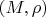 $(M,\rho)$
