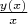 $\frac{y(x)}{x}$